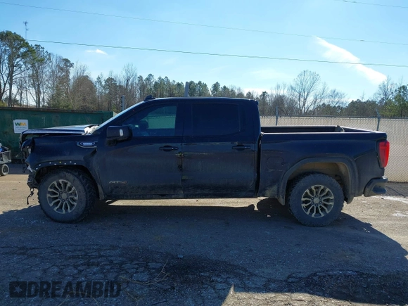 2021 GMC Sierra 1500 AT4 with VIN 1GTU9EET9MZ410854, listed as a IAAI auction lot 41307748 with 75,917 mi miles. Bid and sale history available at carsss.com. Image 15.