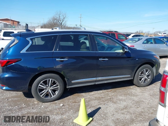 2017 Infiniti QX60 with VIN 5N1DL0MN6HC520790, listed as a IAAI auction lot 41475529 with 146,236 mi miles and . Bid and sale history available at carsss.com. Image 13.