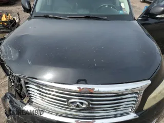 2012 Infiniti QX56 7-passenger z VIN JN8AZ2NE6C9020963, wystawiony jako Copart lot #58392675 z przebiegiem 256 752 mil mil oraz Szkoda całkowita • Salvage title. Historia ofert i sprzedaży dostępna na DreamBid. Obrazek 12.