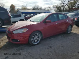 2013 Dodge Dart Limited with VIN 1C3CDFCH7DD297549, listed as a Copart auction lot 82177264 with 134,530 mi miles and Salvage title. Bid and sale history available at DreamBid. Image 1.