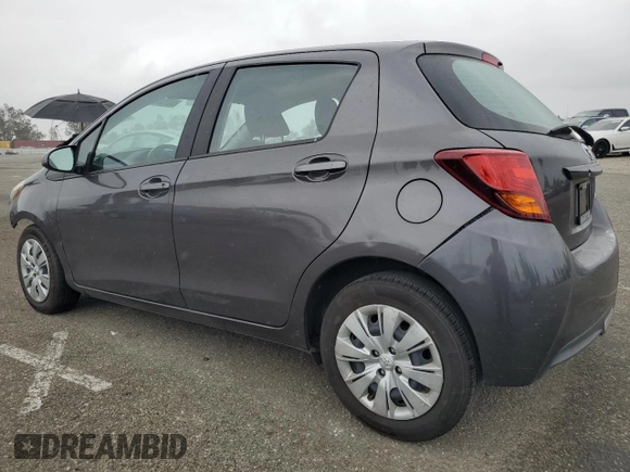 2015 Toyota Yaris L with VIN VNKKTUD32FA044782, listed as a Copart auction lot 53750065 with 72,997 mi miles and Salvage Title. Bid and sale history available at DreamBid. Image 2.