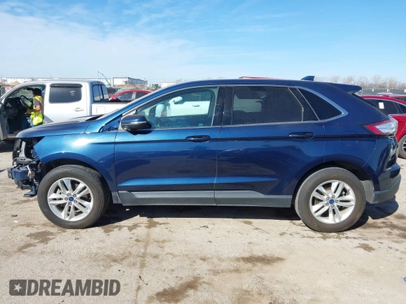 2017 Ford Edge SEL with VIN 2FMPK3J85HBB26875, listed as a IAAI auction lot 41791158 with 68,576 mi miles. Bid and sale history available at carsss.com. Image 15.