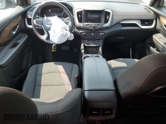 2021 GMC Terrain SLE with VIN 3GKALMEV0ML362219, listed as a Copart auction lot 59739645 with 47,889 mi miles and Salvage title. Bid and sale history available at DreamBid. Image 8.