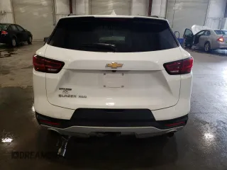 2024 Chevrolet Blazer LT with VIN 3GNKBHR40RS173554, listed as a Copart auction lot 88781585 with 34,117 mi miles and Salvage title. Bid and sale history available at DreamBid. Image 6.