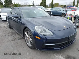 2018 Porsche Panamera with VIN WP0AA2A73JL111201, listed as a IAAI auction lot 41522028 with 29,209 mi miles and . Bid and sale history available at DreamBid. Image 1.
