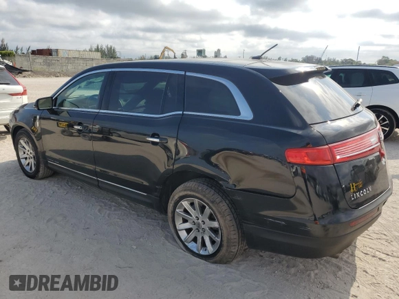 2017 Lincoln MKT with VIN 2LMHJ5NK4HBL01419, listed as a Copart auction lot 53035835 with 302,071 mi miles and Salvage Title. Bid and sale history available at DreamBid. Image 2.
