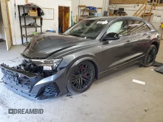 2024 Audi SQ8 Premium Plus with VIN WA1AWBF17RD008918, listed as a Copart auction lot 48092245 with 14,211 mi miles and Salvage Title. Bid and sale history available at DreamBid. Image 1.