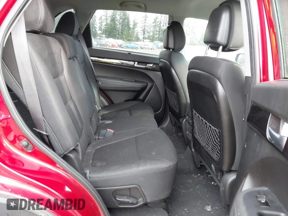 2014 Kia Sorento LX with VIN 5XYKT3A60EG438426, listed as a IAAI auction lot 41765847 with 166,897 mi miles and . Bid and sale history available at carsss.com. Image 8.