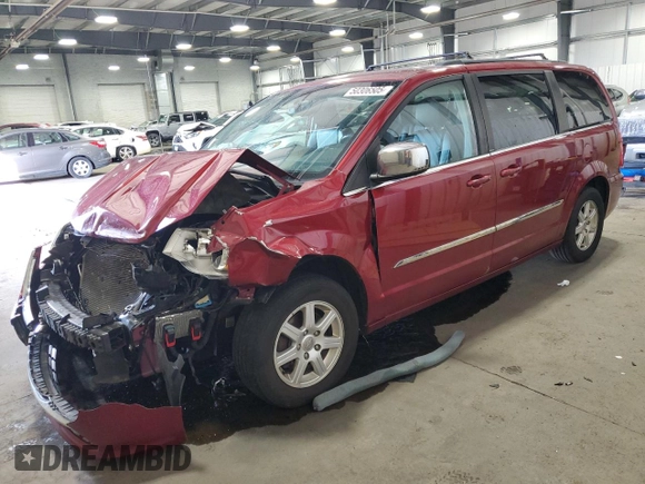 2012 Chrysler Town & Country Touring-L with VIN 2C4RC1CG6CR143669, listed as a Copart auction lot 50306505 with 244,508 mi miles and Salvage Title. Bid and sale history available at carsss.com. Image 1.