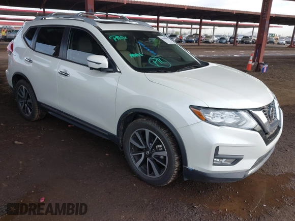 2019 Nissan Rogue SV with VIN 5N1AT2MT0KC791106, listed as a IAAI auction lot 41890002 with 55,430 mi miles and . Bid and sale history available at DreamBid. Image 1.