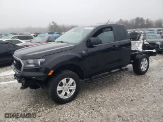 2022 Ford Ranger XL with VIN 1FTER1FHXNLD39515, listed as a Copart auction lot 89262425 with 12,122 mi miles and Salvage Title. Bid and sale history available at carsss.com. Image 1.