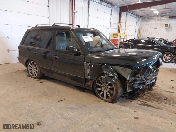 2011 Land Rover Range Rover SC with VIN SALMF1E41BA334688, listed as a IAAI auction lot 41698277 with NaN miles. Bid and sale history available at carsss.com. Image 1.