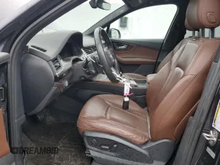 2017 Audi Q7 Premium Plus with VIN WA1LAAF74HD013210, listed as a Copart auction lot 49337825 with 82,450 mi miles and Salvage Title. Bid and sale history available at DreamBid. Image 7.