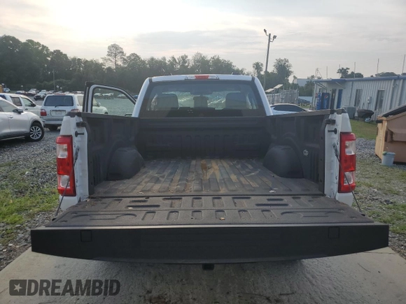 2022 Ford F-150 XL with VIN 1FTMF1CB1NKE65448, listed as a Copart auction lot 60610254 with 9,587 mi miles and Salvage Title. Bid and sale history available at carsss.com. Image 11.