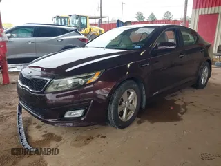 2015 Kia Optima LX with VIN 5XXGM4A70FG471577, listed as a IAAI auction lot 42440620 with 155,330 mi miles and . Bid and sale history available at DreamBid. Image 2.