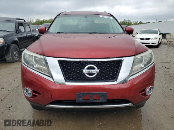 2013 Nissan Pathfinder SV z VIN 5N1AR2MM8DC607248, wystawiony jako Copart lot #53570505 z przebiegiem 153 931 mil mil oraz Nie do naprawy • Non repairable. Historia ofert i sprzedaży dostępna na DreamBid. Obrazek 5.