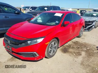 2019 Honda Civic Sedan LX with VIN 2HGFC2F6XKH537127, listed as a IAAI auction lot 41685303 with 54,749 mi miles. Bid and sale history available at carsss.com. Image 17.
