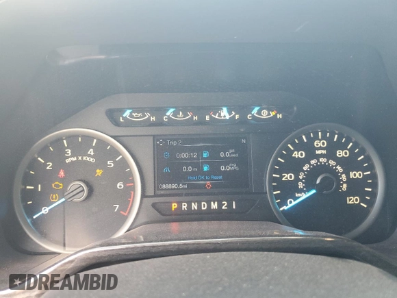 2015 Ford F-150 XL with VIN 1FTEW1CFXFFC94975, listed as a Copart auction lot 46369515 with 88,890 mi miles and Salvage Title. Bid and sale history available at carsss.com. Image 9.