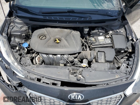 2014 Kia Forte LX with VIN KNAFX4A67E5211915, listed as a Copart auction lot 53937905 with 147,359 mi miles and Salvage Title. Bid and sale history available at DreamBid. Image 11.