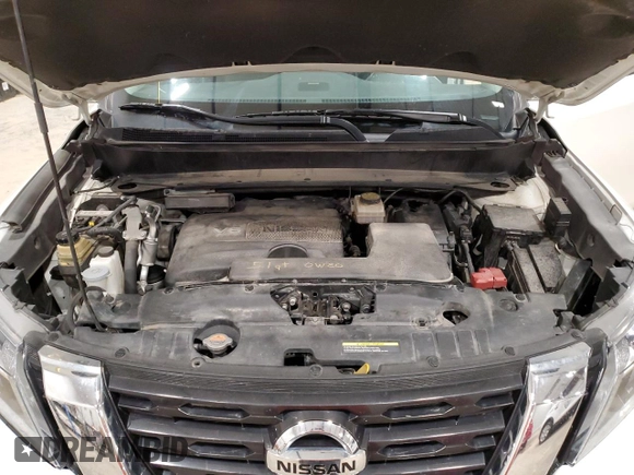 2017 Nissan Pathfinder SL with VIN 5N1DR2MM6HC684865, listed as a Copart auction lot 54180065 with 141,716 mi miles and Clean Title. Bid and sale history available at DreamBid. Image 12.
