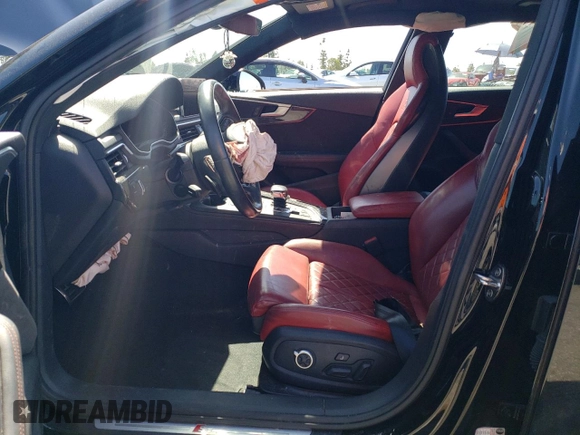 2019 Audi S4 Premium Plus with VIN WAUB4AF44KA111867, listed as a Copart auction lot 49939724 with 0 mi miles. Bid and sale history available at carsss.com. Image 7.