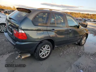 2006 BMW X5 3.0i with VIN 5UXFA13596LY39400, listed as a Copart auction lot 79711194 with 0 mi miles and Salvage Title. Bid and sale history available at carsss.com. Image 3.