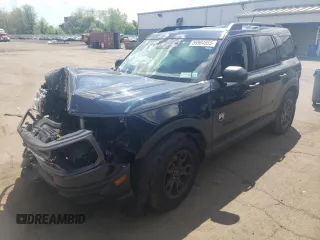2021 Ford Bronco Sport Big Bend z VIN 3FMCR9B63MRB25570, wystawiony jako Copart lot #55904555 z przebiegiem 55 429 mil mil oraz Nie do naprawy • Non repairable. Historia ofert i sprzedaży dostępna na DreamBid. Obrazek 1.