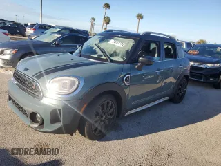2021 MINI Countryman Cooper S with VIN WMZ53BR03M3N21746, listed as a Copart auction lot 74237774 with 0 mi miles and Non Repairable. Bid and sale history available at carsss.com. Image 1.