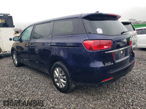 2021 Kia Sedona EX with VIN KNDMB5C11M6662525, listed as a Copart auction lot 44820825 with 53,520 mi miles and Salvage Title. Bid and sale history available at carsss.com. Image 2.