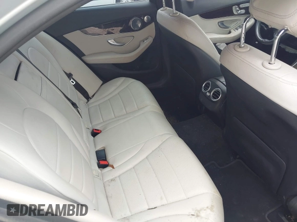 2018 Mercedes-Benz C 300 with VIN WDDWF4KB6JR398171, listed as a IAAI auction lot 42444653 with Not provided miles and . Bid and sale history available at DreamBid. Image 8.