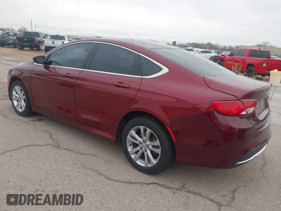 2015 Chrysler 200 Limited z VIN 1C3CCCAB6FN727715, wystawiony jako IAAI lot #41793423 z przebiegiem 146 503 mil mil oraz . Historia ofert i sprzedaży dostępna na DreamBid. Obrazek 3.