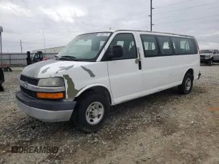 2007 Chevrolet Express Passenger z VIN 1GAHG39UX71101095, wystawiony jako Copart lot #41585775 z przebiegiem 356 651 mil mil oraz Szkoda całkowita • Salvage title. Historia ofert i sprzedaży dostępna na DreamBid. Obrazek 1.