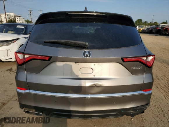 2023 Acura MDX Technology with VIN 5J8YD9H40PL006068, listed as a Copart auction lot 65587645 with 43,192 mi miles and Salvage title. Bid and sale history available at DreamBid. Image 6.