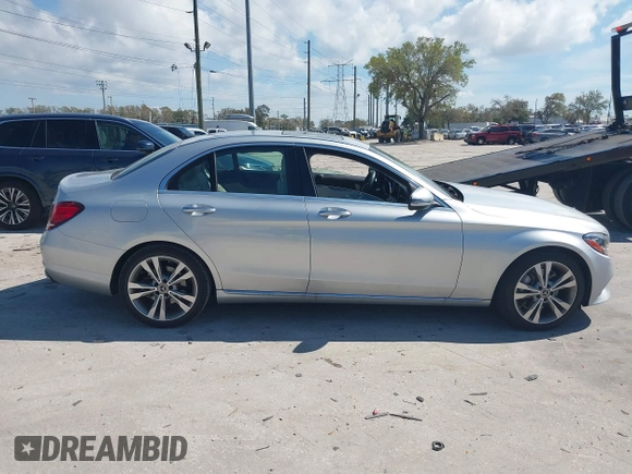 2020 Mercedes-Benz C 300 with VIN W1KWF8DB4LR598862, listed as a IAAI auction lot 41693955 with 19,238 mi miles and . Bid and sale history available at carsss.com. Image 13.