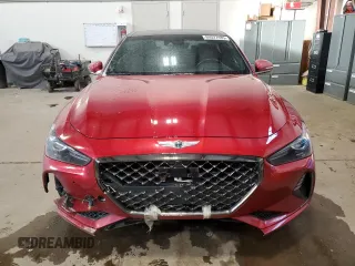 2021 Genesis G70 3.3T with VIN KMTG74LE9MU066040, listed as a Copart auction lot 89327485 with 69,315 mi miles and Clean Title. Bid and sale history available at carsss.com. Image 5.