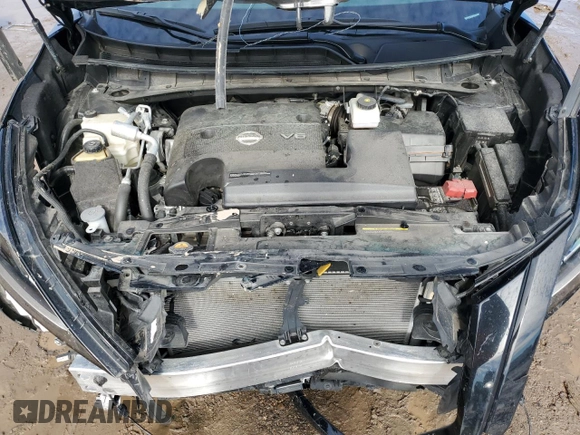 2022 Nissan Murano SV z VIN 5N1AZ2BS3NC130781, wystawiony jako Copart lot #88874085 z przebiegiem 39 040 mil mil oraz Szkoda całkowita • Salvage title. Historia ofert i sprzedaży dostępna na DreamBid. Obrazek 12.