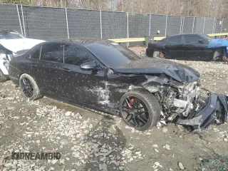 2019 Mercedes-Benz E 63 S AMG with VIN WDDZF8KBXKA552790, listed as a Copart auction lot 82524134 with 73,830 mi miles and Salvage Title. Bid and sale history available at DreamBid. Image 4.