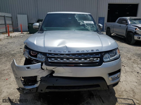2015 Land Rover Range Rover Sport HSE with VIN SALWR2VF0FA540033, listed as a Copart auction lot 63036584 with 76,018 mi miles and Salvage Title. Bid and sale history available at carsss.com. Image 5.