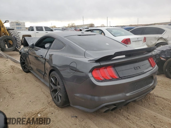 2018 Ford Mustang GT with VIN 1FA6P8CF4J5154760, listed as a Copart auction lot 50172575 with Not Provided miles and Salvage Title. Bid and sale history available at DreamBid. Image 2.