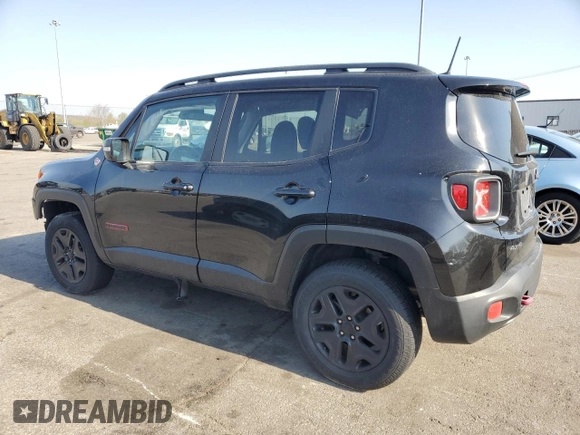 2018 Jeep Renegade Trailhawk with VIN ZACCJBCB8JPH42239, listed as a Copart auction lot 53448085 with 21,221 mi miles and Salvage Title. Bid and sale history available at carsss.com. Image 2.