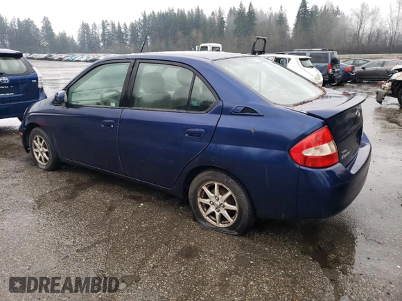 2002 Toyota Prius with VIN JT2BK12U720062290, listed as a Copart auction lot 87467574 with 0 mi miles and Clean Title. Bid and sale history available at carsss.com. Image 2.