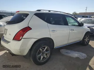 2006 Nissan Murano S with VIN JN8AZ08T96W428085, listed as a Copart auction lot 74127114 with 260,577 mi miles and Salvage Title. Bid and sale history available at carsss.com. Image 3.