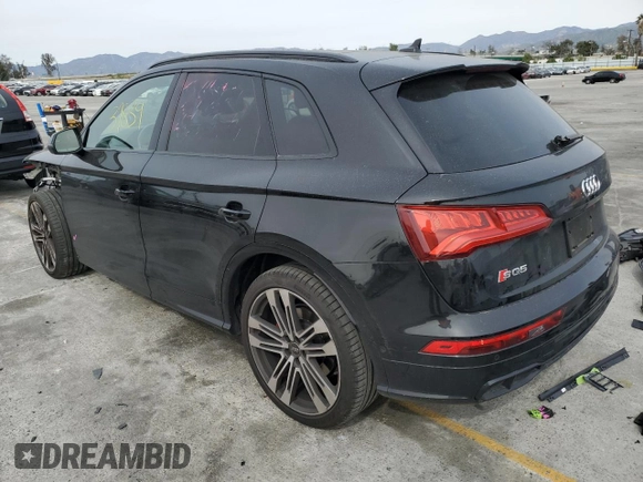 2020 Audi SQ5 Prestige with VIN WA1C4AFYXL2100954, listed as a Copart auction lot 41101133 with 31,839 mi miles. Bid and sale history available at carsss.com. Image 2.
