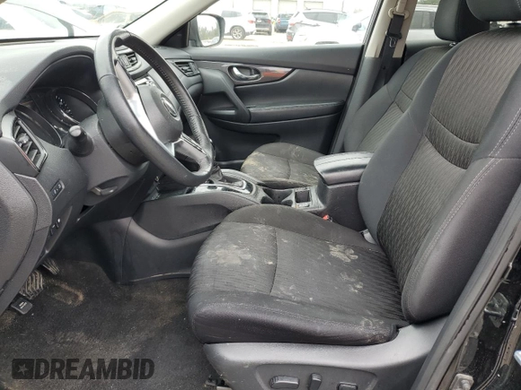 2019 Nissan Rogue SV with VIN 5N1AT2MT7KC829124, listed as a Copart auction lot 45156515 with 100,563 mi miles and Salvage Title. Bid and sale history available at carsss.com. Image 7.