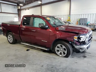 2019 Ram 1500 Big Horn z VIN 1C6RREBT3KN639486, wystawiony jako Copart lot #64940864 z przebiegiem 63 879 mil mil oraz Szkoda całkowita • Salvage title. Historia ofert i sprzedaży dostępna na DreamBid. Obrazek 4.