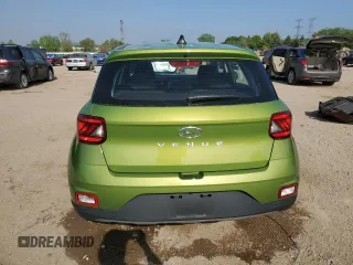 2022 Hyundai Venue SE с VIN KMHRB8A3XNU198154, выставлен на аукционе Copart как лот 56735175 с пробегом 23 835 миль миль и Списание • Salvage title. История ставок и продаж доступна на DreamBid. Изображение 6.