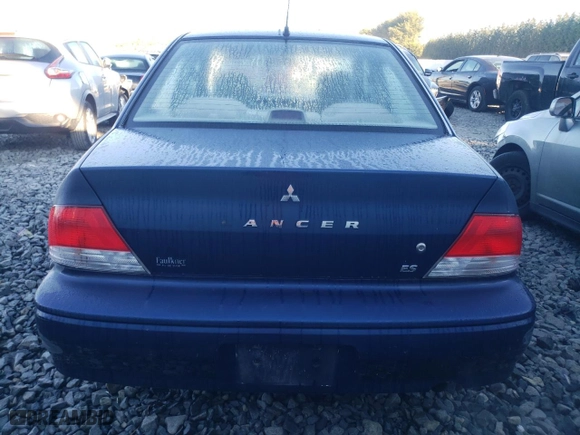 2003 Mitsubishi Lancer ES with VIN JA3AJ26E33U114926, listed as a Copart auction lot 75105554 with 108,574 mi miles and Clean Title. Bid and sale history available at carsss.com. Image 6.