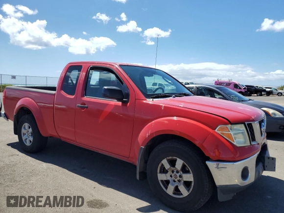 2005 Nissan Frontier LE with VIN 1N6AD06W45C402255, listed as a Copart auction lot 75503734 with 219,934 mi miles and Salvage title. Bid and sale history available at DreamBid. Image 4.