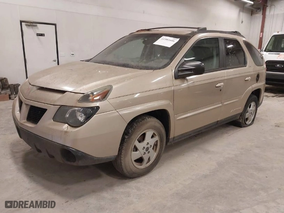 2002 Pontiac Aztek with VIN 3G7DA03E22S607968, listed as a IAAI auction lot 41981606 with 1 mi miles. Bid and sale history available at carsss.com. Image 2.