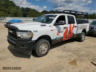 2022 Ram 2500 Tradesman with VIN 3C6UR4CJ6NG296638, listed as a Copart auction lot 73666954 with 44,519 mi miles and Salvage Title. Bid and sale history available at carsss.com. Image 1.
